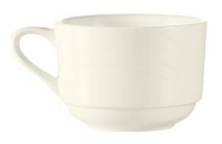 CACC-GAD-1-S 7-1/2 oz. Porcelain Coffee Cup (Bone White) - Garden State