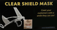 PATR-CS307-10 Clear Face Mask Shield