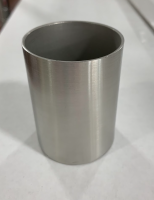AMME-SSPH2 2-3/4" Round Stainless Sugar Packet Holder (Satin Finish)