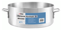 WINC-ALB-24 24 Qt. Brazier - Elemental Aluminum