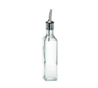 TABL-9085 8-1/2 oz. Glass Olive Oil Bottle (Green Tinted) - Prima