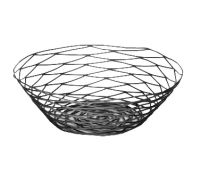 TABL-BK17510 10" x 3" Round Basket (Black) - Artisan Collection