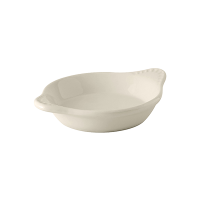 TUXT-BEN-0602 6 oz. Shirred Egg (American White/Eggshell) - DuraTux