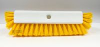 CARL-4042200 10" Dual Surface Floor Scrub Brush Head only (Yellow) - Flo-Pac	