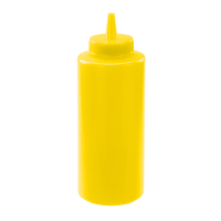 WINC-PSB-12Y 12 oz. Squeeze Bottle 6-Pack (Yellow)