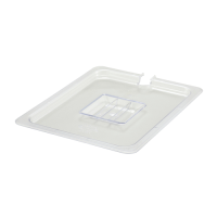 WINC-SP7200C Half-size Slotted Food Pan Cover (Clear) - Poly-Ware