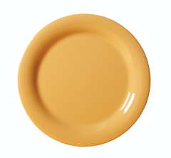 NP-6-TY  6-1/2" Diamond Mardi Gras™ Plate (Tropical Yellow)