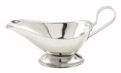 WINC-GBS-3 3 oz. Stainless Gravy Boat